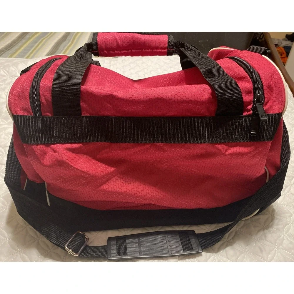 Adidas Diablo Duffel Small Bold Pink/Black/White Gym Adjustable Shoulder Strap